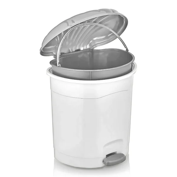 Poubelle à pédale avec seau amovible 32L – Image 2