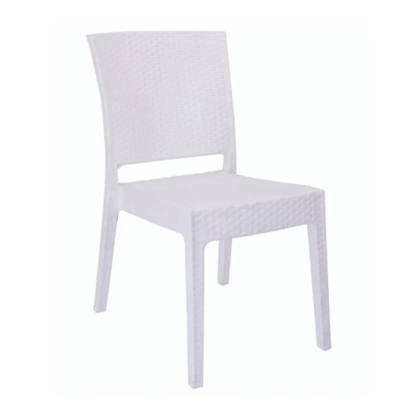 Table vitré Opale Garden et 4 chaises 70x120 cm – Image 3