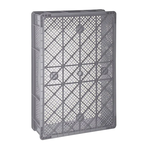 Caisse en plastique à parois perforées 39L – Image 2