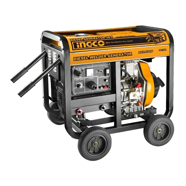 Groupe électrogène diesel 6 kVA poste à souder intégré 4.6kW