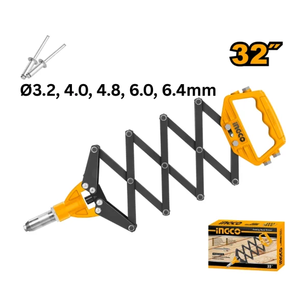 INGCO Pince à rivet extensible 815 mm