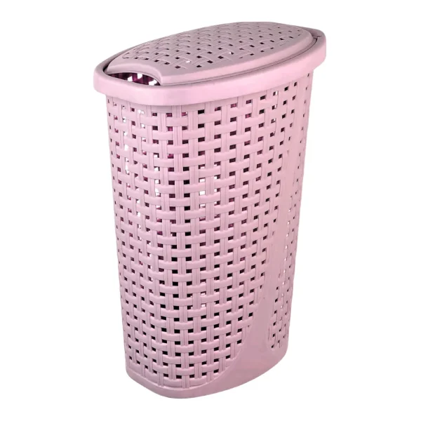 Panier à linge avec couvercle 45L – Image 3