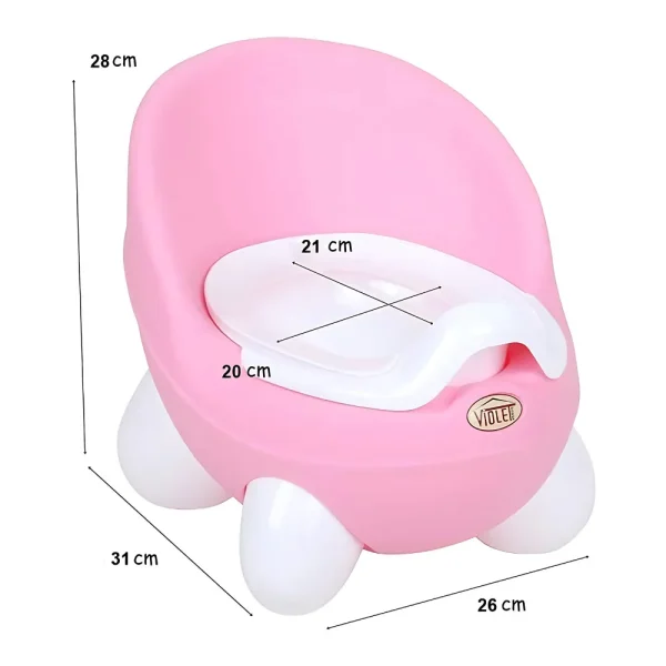 Pot bébé avec dossier plastique antidérapant – Image 4