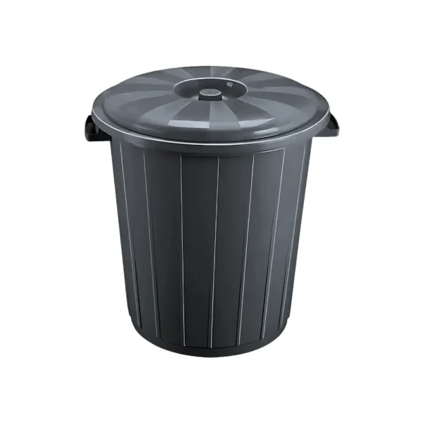 Poubelle tonneau avec couvercle 25L – Image 3