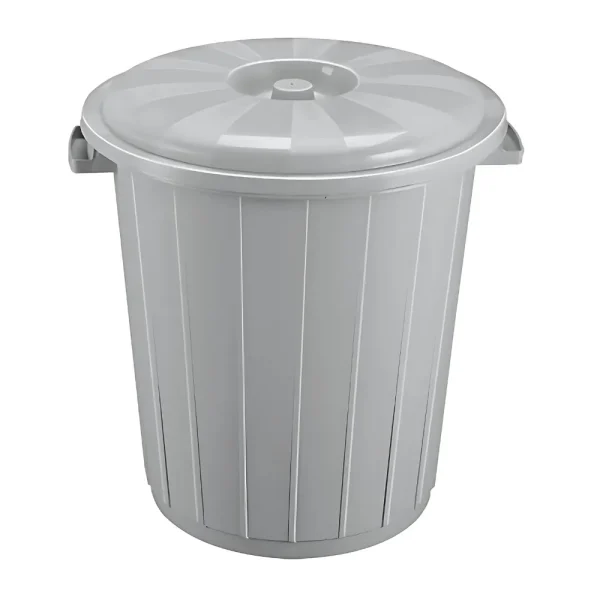 Poubelle tonneau avec couvercle 50L – Image 2