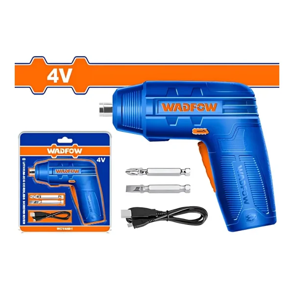 Visseuse sans fil 4V (2 embouts cr-v de 25 mm + 1 câble micro-usb)