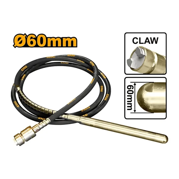 Aiguille vibrante Ø60 mm – 6 m