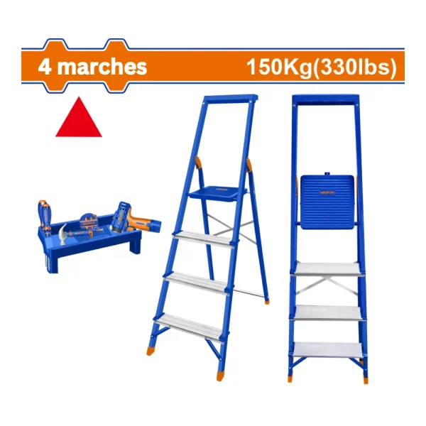Escabeau aluminium 4 marches
