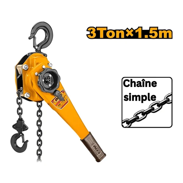 Palan à chaîne 3T – 1.5m