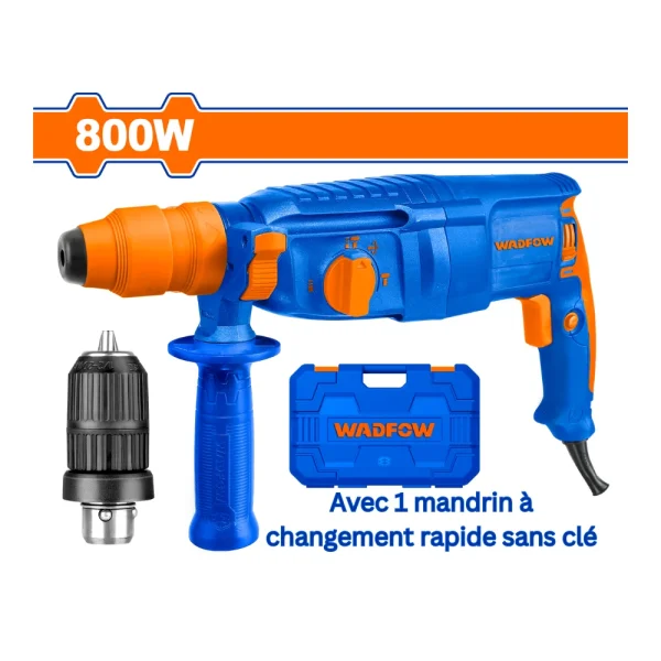 Marteau perforateur 800W avec mandrin