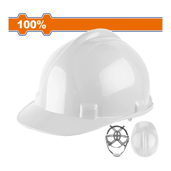 Casque de sécurité blanc en PE 320 g