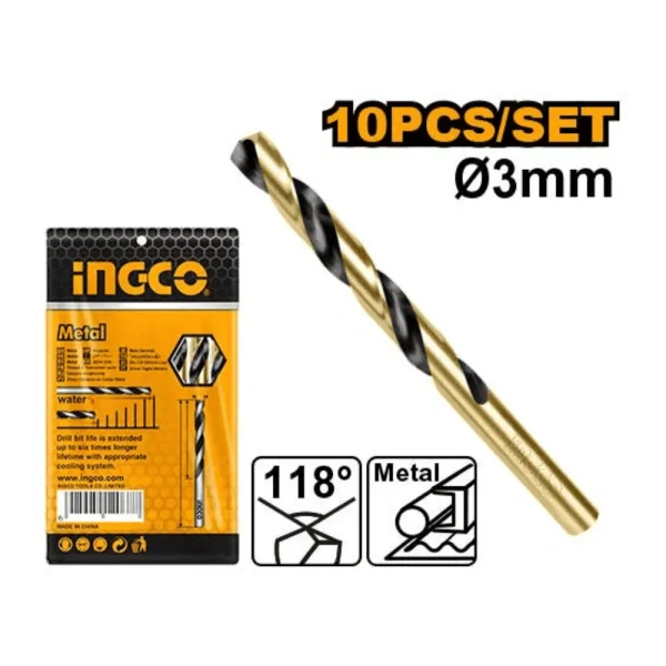 Foret à métaux  hss 3 mm