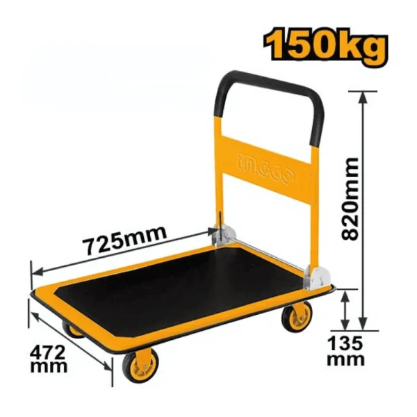 Chariot de transport pliable 150 kg
