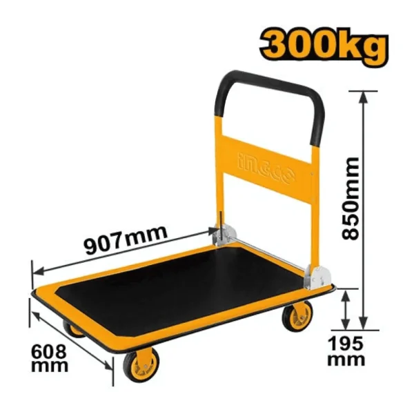 Chariot de transport pliable 300 kg