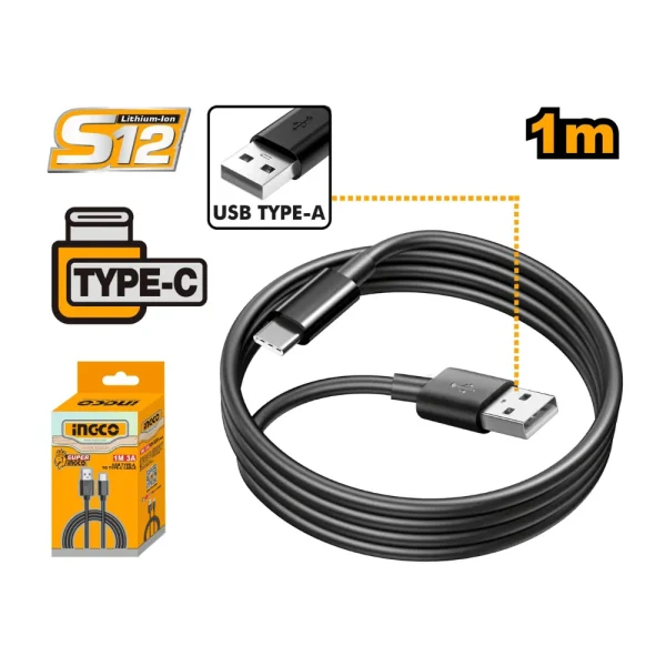 Câble usb type A vers type C 1 m