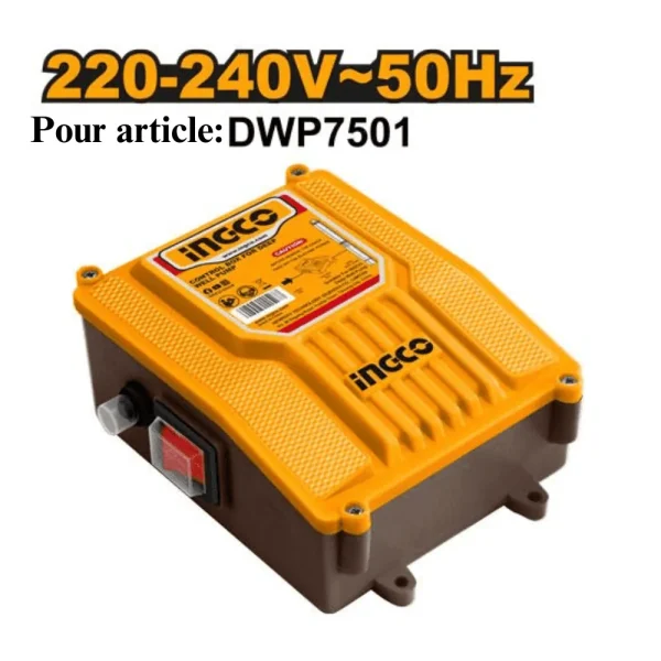 Boîtier de commande pour pompe immergée DWP7501 750W