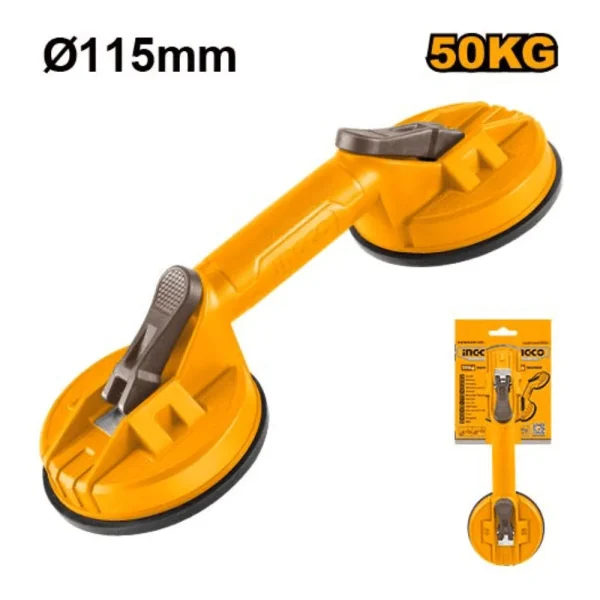 Double ventouse 50kg 115mm