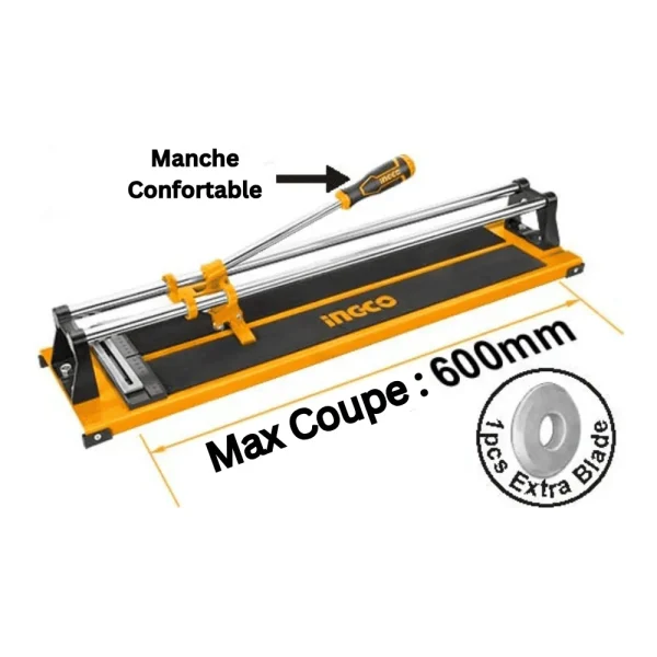 Coupe-carreaux 600 mm