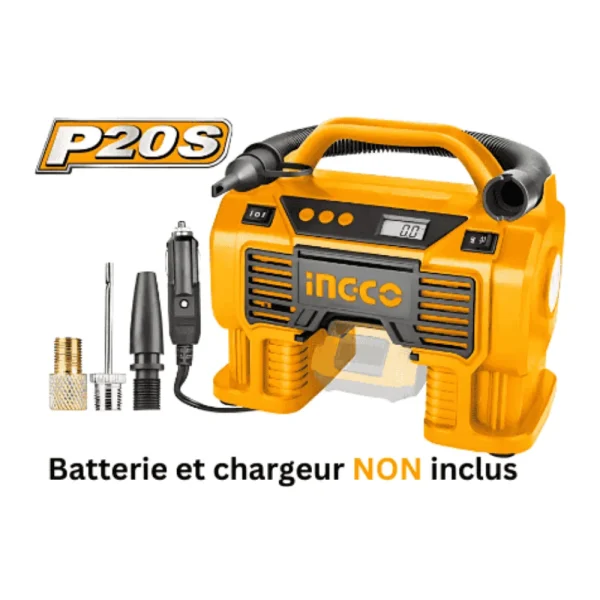 Compresseur à air automatique 20V 11 Bar
