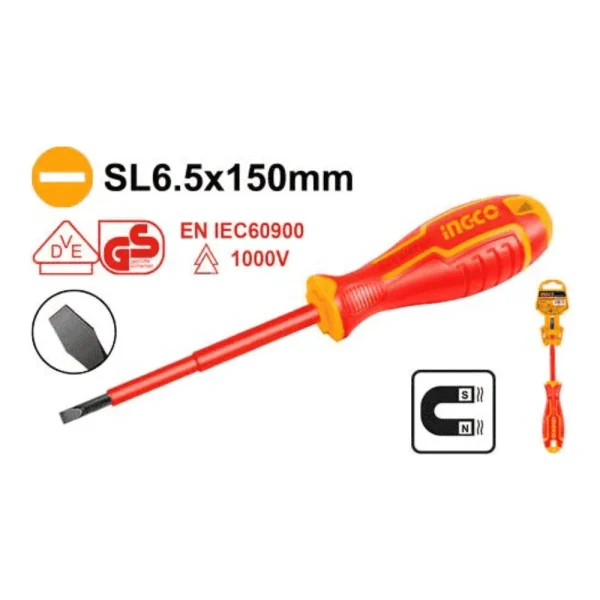 Tournevis isolé sl6.5×150 mm