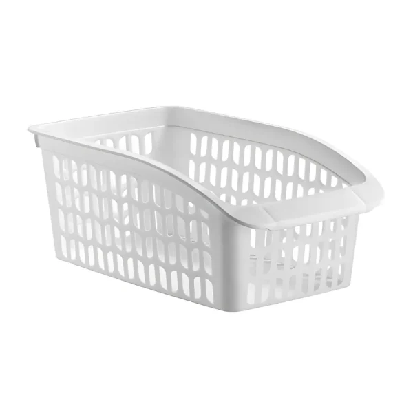 Bac de rangement frigo avec poignée 10L 18.5×31×17.5 cm