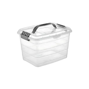 1107 91 Boîte de rangement rectangulaire avec manche 5L