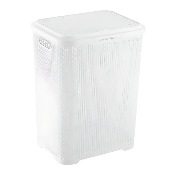 Panier à linge avec couvercle 55L – Image 4