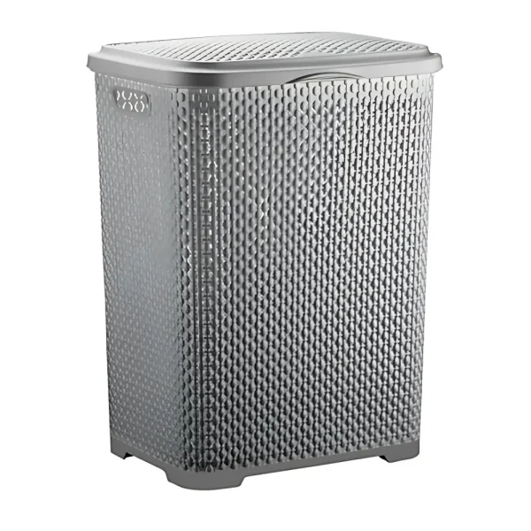 Panier à linge avec couvercle 55L – Image 5