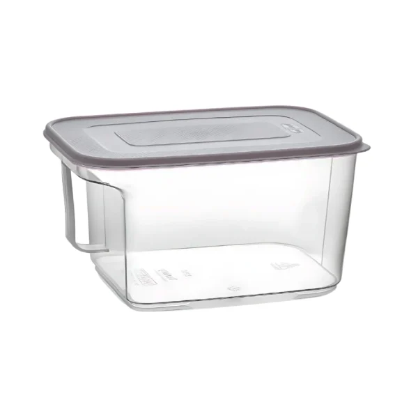 Boîte de conservation rectangulaire avec manche 3.2L 1118 12