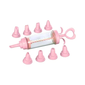 AP-1004 Seringue de pâtisserie avec 9 douilles décoratives