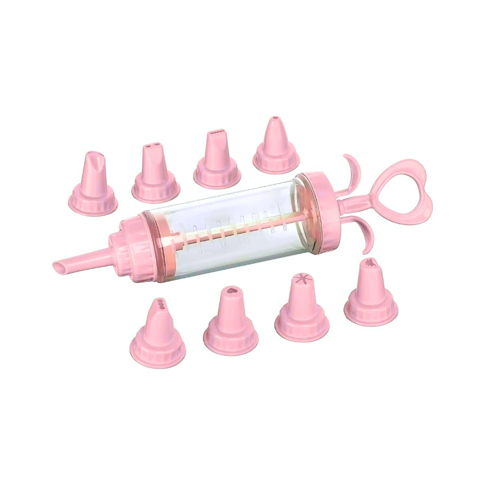 AP-1004 Seringue de pâtisserie avec 9 douilles décoratives