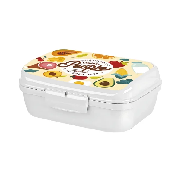 Boîte à déjeuner décorative 1L pour enfants avec couvercles à clip – Image 3
