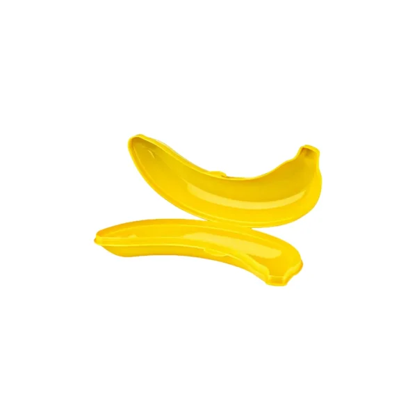 Étui banane 500 ml en plastique rigide avec fermeture à clip – Image 2