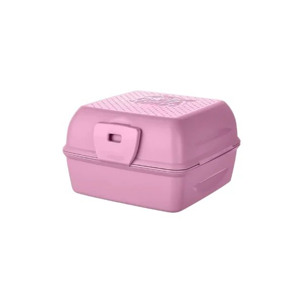 Boîte à déjeuner compartimentée avec cuillère et fourchette intégrées – Image 7