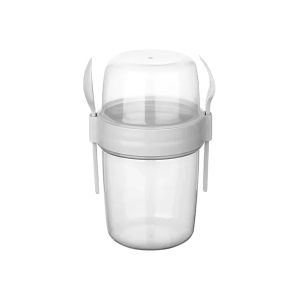 Boîte à déjeuner 650 ml avec couvercle et cuillère/fourchette – Image 3