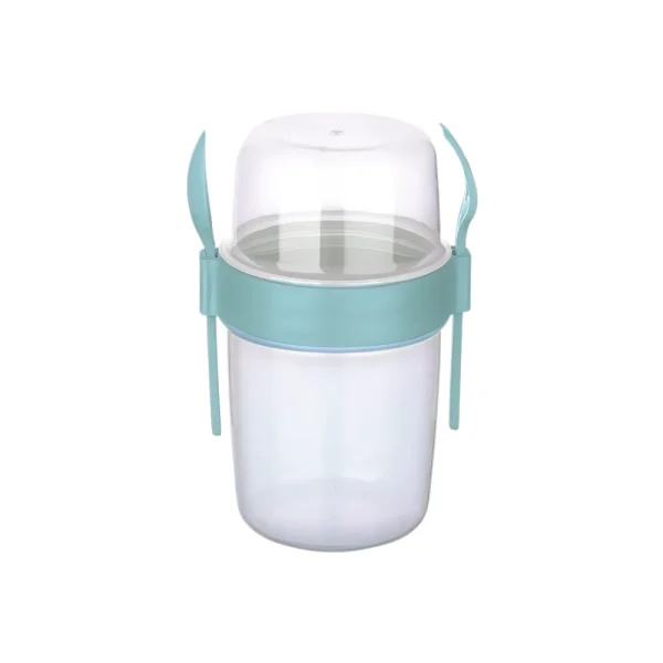 Boîte à déjeuner 650 ml avec couvercle et cuillère/fourchette – Image 2