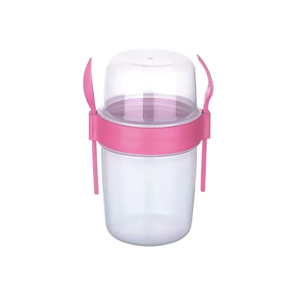 Boîte à déjeuner 650 ml avec couvercle et cuillère/fourchette – Image 5