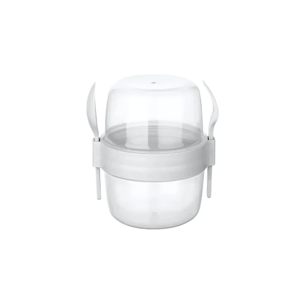 Boîte à déjeuner 800 ml avec couvercle et cuillère/fourchette – Image 3