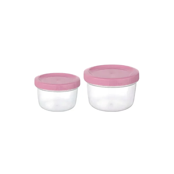 Lot de 2 boîtes de conservation alimentaire 250-400 ml – Image 4