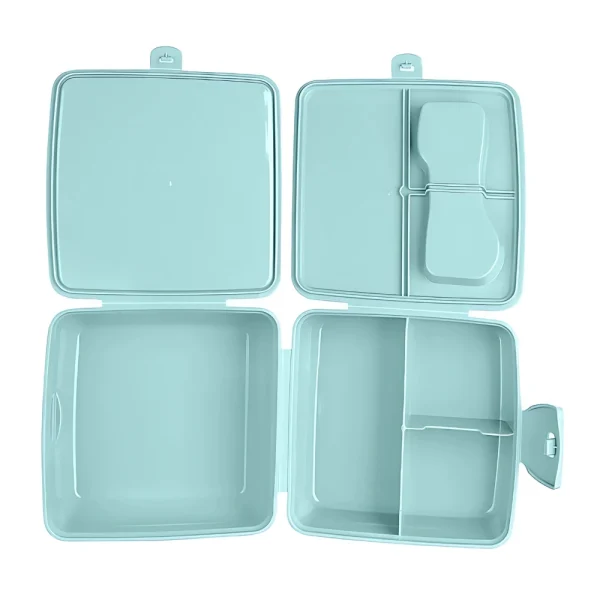 Boîte à déjeuner 1.3L à 2 compartiments avec couverts – Image 6