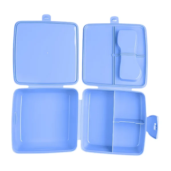 Boîte à déjeuner 1.3L à 2 compartiments avec couverts – Image 4