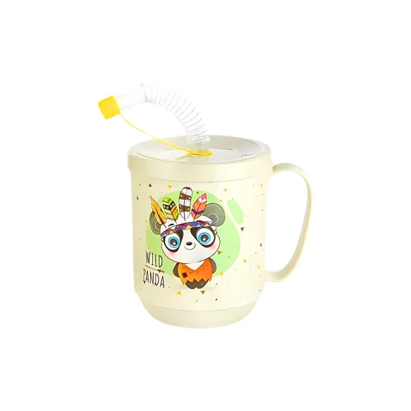 Tasse pour enfant avec paille rétractable 350 ml – Image 4