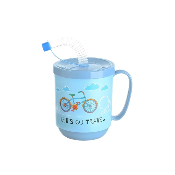 Tasse pour enfant avec paille rétractable 350 ml – Image 5