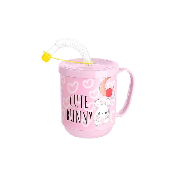 Tasse pour enfant avec paille rétractable 350 ml – Image 2