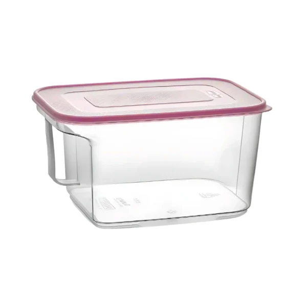 Boîte de conservation rectangulaire avec manche 3.2L 1118 12