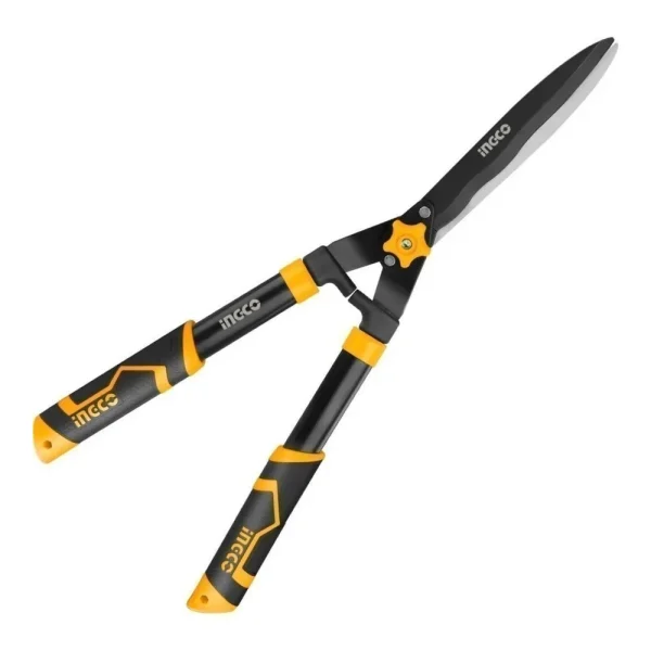 Cisaille à haies de jardin 63cm lame ondulée