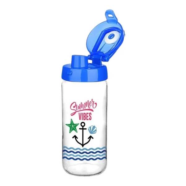 Bouteille décorative 500 ml avec bouchon sport – Image 4