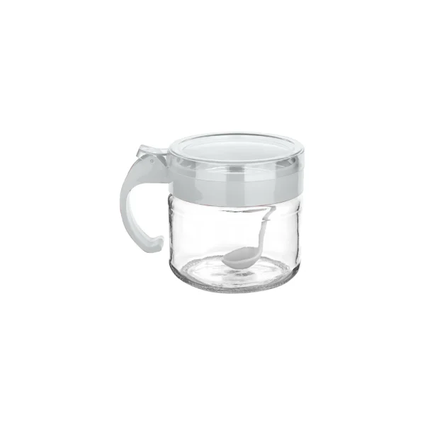 Pot à épices 300 ml avec cuillère et poignée – Image 2
