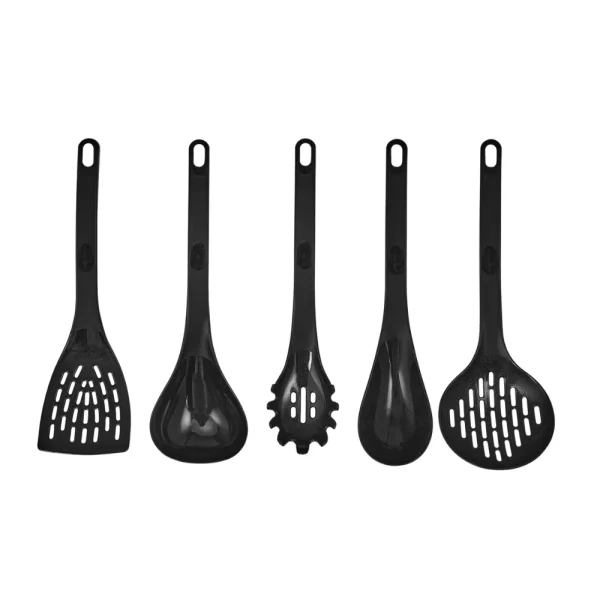 Set ustensiles de cuisine en plastique 5 pièces – Image 2