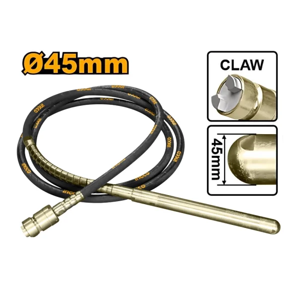 Aiguille vibrante 45 mm pour vibreur GVR-1 et GVR-2